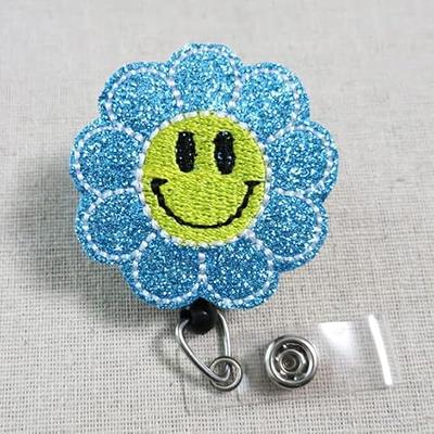 Smiley Face Flower Felt Badge Reel - A Whimsical Accessory to Brighten Your  Day, Cute Nurse Gifts, Teacher Badge ID Holder, Gifts for Nurses, Medical  Staff Services Gifts - Yahoo Shopping