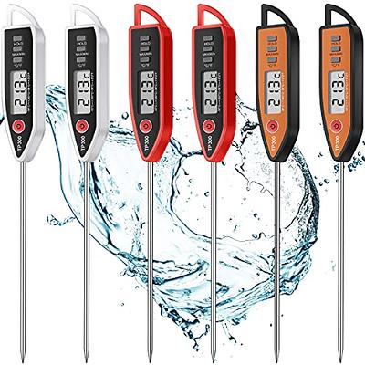 Digital Thermometer Food Meat Thermometer Candy Thermometer Water  Thermometer Immediate Read Thermometer for Kitchen Cooking(6 Pcs) - Yahoo  Shopping