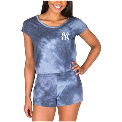 Concepts Sport Women's Navy, Gray New York Yankees Plus Size T