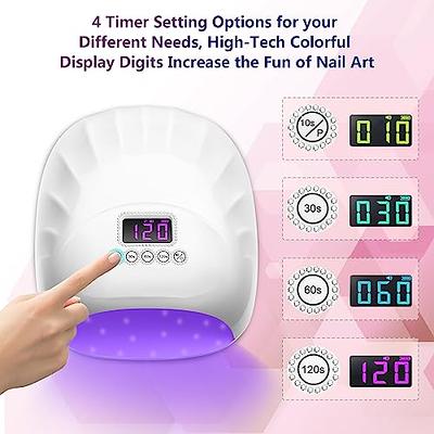 Professional UV Led Nail Lamp Cordless, 72W UV Lights for Gel Nails with  Fan, IMENE Rechargeable Nail Dryer with Portable Handle Perfect for Salon  Home Nail Art (White) - Yahoo Shopping