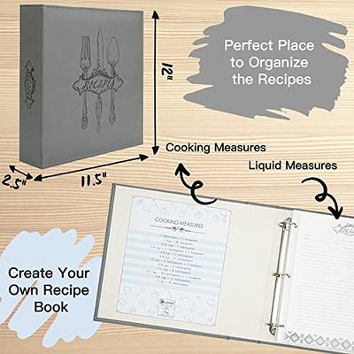 Outshine 12-Pack Recipe Binder Dividers for 3 Ring Binder