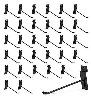 Heavy-Duty Gridwall Hooks for Any Retail Display (Pack of 25) with 4 in.  Hook and 6 in. Hook