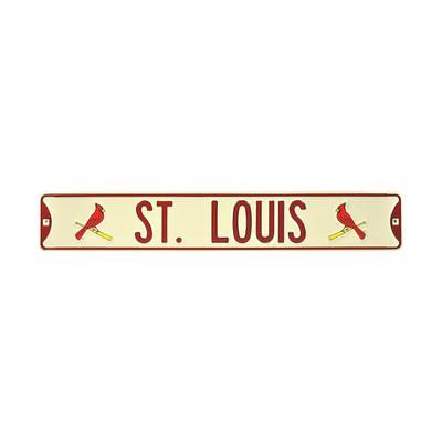 Authentic Street Signs St. Louis Cardinals Cardinal Steel Logo Sign