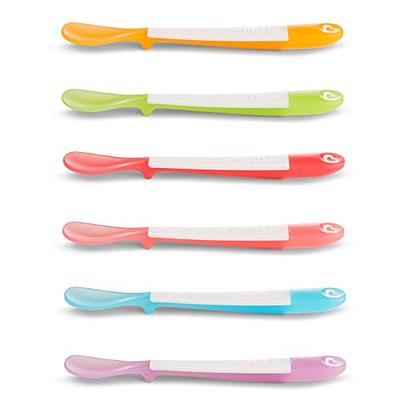 Munchkin Soft Tip Infant Spoons, Set of 6, Multi