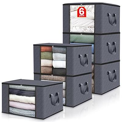  OKUMEYR 4pcs Box Portable Storage Box Container with Handle  Plastic Organizer Basket Small Containers for Organizing Toys Storage  Organizer Plastic Case Toy Foods Abs Cosmetic Makeup Stand : Home & Kitchen