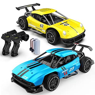 YUAN PLAN RC Drift Car, Mini RC Drift Car for Adults 1:24  Remote Control High Speed Race Drifting Cars, 2.4GHz 4WD Racing Hobby Toy  Car with Headlight for Boys and Girls