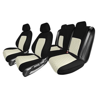 DIKSOAKR Front Car Seat Covers Fit for Honda HRV 2016-2024 Breathable Suede  Car Seat Cushion Anti-Slip Padded Seat Protector with Memory Foam