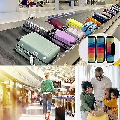 Luggage Tag Handle Wrap for Suitcase Bag, Travel Neoprene Luggage Straps,  Identifier Marker Velcro Handle Cover Accessories Set - Yahoo Shopping