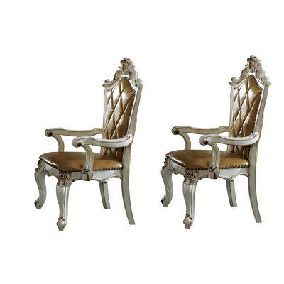 king louis back side chair set of 2