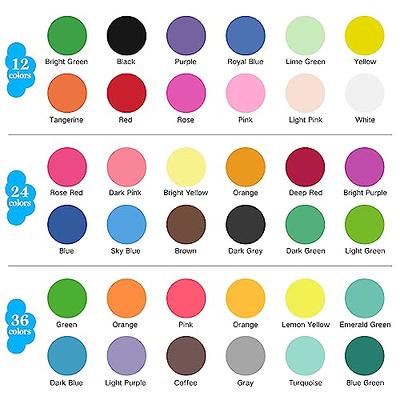  36 Colors Air Dry Clay,Ultra Light Modeling Clay,DIY