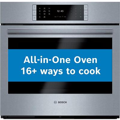Empava 24 in. Single Electric Wall Oven with Convection Tempered Glass in  Stainless Steel, Silver - Yahoo Shopping