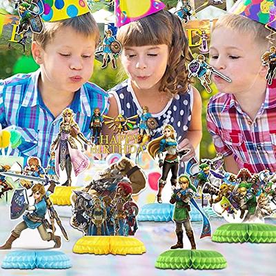 The Legend of Zelda Birthday Party Decorations Game Banners Ballons Cake  Toppers Backdrop Children Birthday Supplies Baby Shower