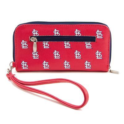 St. Louis Cardinals Leather Trifold Wallet with Concho