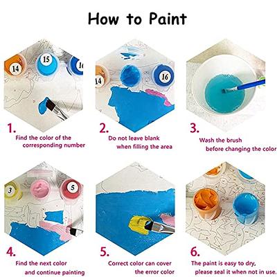 5D DIY Diamond Painting Kits for Adults,Round Full Drill Resin