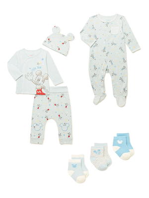 Disney Baby Wishes + Dreams Baby Boy Mickey Mouse Sleep 'n Play & Take Me  Home Set, 7-Piece, Newborn-3/6 Months - Yahoo Shopping