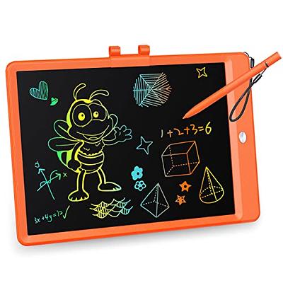 Link Kids LCD 10inch Color Writing Doodle Board Tablet Electronic Erasable  Reusable Drawing Pad Educational & Learning Toy - Black