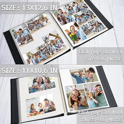 Popotop Large Photo Album Self Adhesive 4x6 5x7 8x10 Scrapbook Album DIY 40  Pages Picture Book,Gifts for Mom,Family Baby and Wedding,with Metal Pen and  Plastic Board - Yahoo Shopping