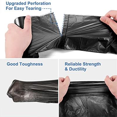 13 Gallon Black and White Tall Kitchen Trash Bags (200-Count)