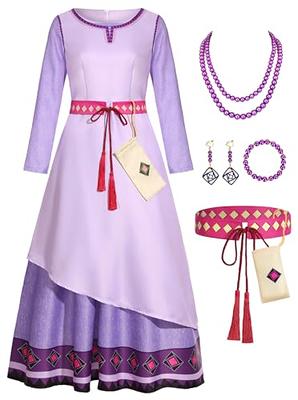 Disney Wish Girl's Deluxe Asha Costume