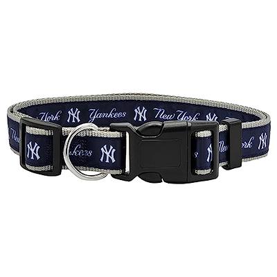 New York Yankees Fresh Pawz White Adjustable Mesh Pet Harness