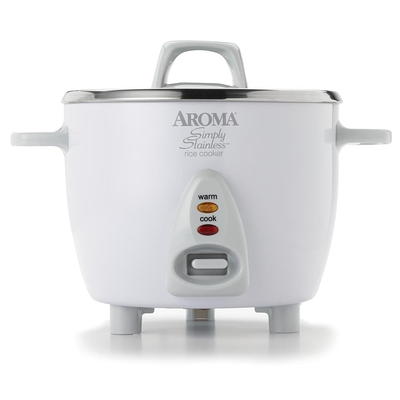 Aroma Housewares 4-Cups (Cooked) / 1Qt. Rice & Grain Cooker (ARC-302NGBL),  Blue