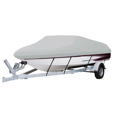 Bass Pro Shops Westland Exact Fit Boat Cover - Tahoe Boats - 2004-2005 Q4 Fish & Ski I/O - Arctic Silver