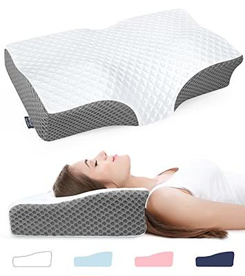 Adjustable Cervical Memory Foam Pillow, Odorless Neck Pillows for