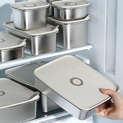 Bento Stainless Steel Stackable LEAK-PROOF Lunch Box for Adults & Kids  cutlery