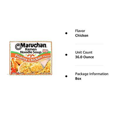 Maruchan Ramen Pork Flavor, 3.0 Oz(Pack of 24)