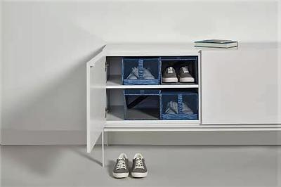 Life Story 13.2 in. x 27.75 in. Classic Gray 3 Shelf Storage