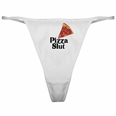 CafePress Love Fades Pizza Is Forever Classic Thong Underwear, Funny Womens  Panties White - Yahoo Shopping