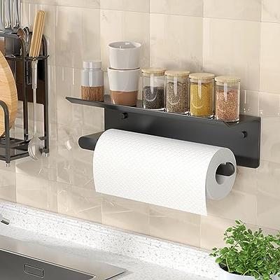 Paper Towel Holder,Free-Standing Kitchen roll Holder for Kitchen Bathroom -  Yahoo Shopping