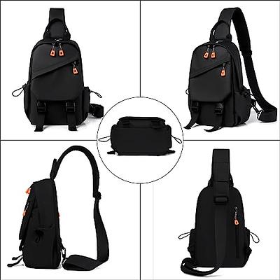  ANFUMI Compact Sling Bag Chest Shoulder Backpack