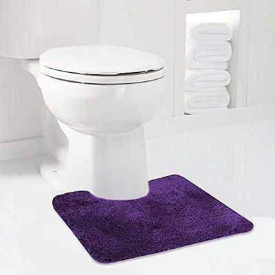 Bath Rugs for Bathroom Non Slip, Microfiber Washable Lavender