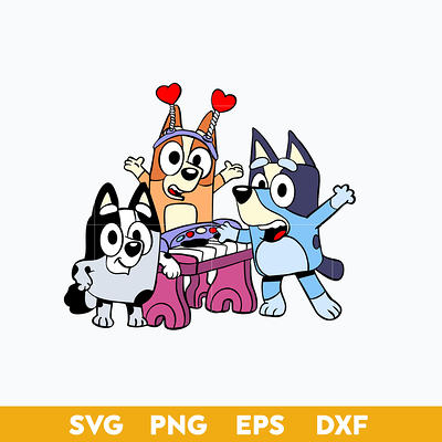 Bluey Heeler Dog SVG, Bluey SVG, Cartoon SVG PNG DXF EPS Fil - Inspire  Uplift