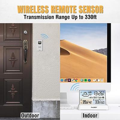 Raddy Weather Station Wireless Indoor Outdoor Thermometer