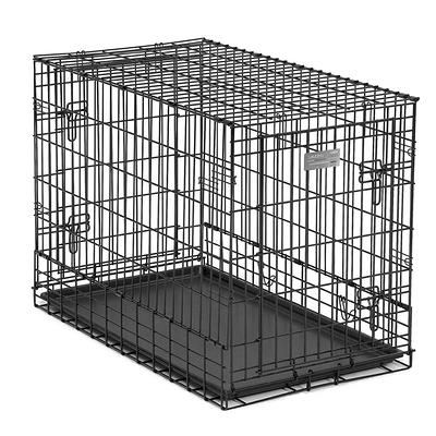 Top Paw Single Door Folding Wire Dog Crate, Size: 30L x 19W 21