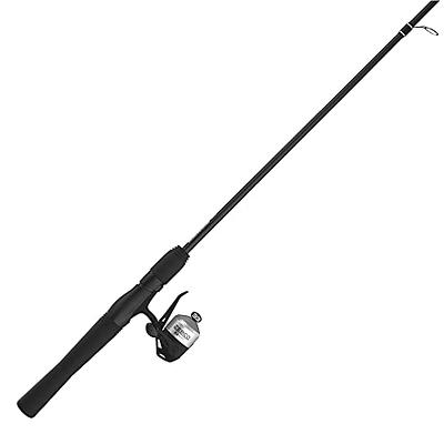 Zebco 33 Spinning Reel and Telescopic Fishing Rod Combo 6 Foot - Spincast