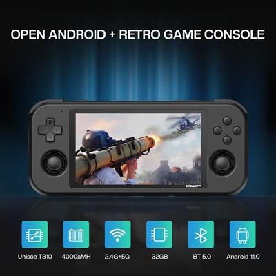 Retroid Pocket 2 Gray Android Retro Handheld Gaming Console WITH TONS OF  GAMES!!