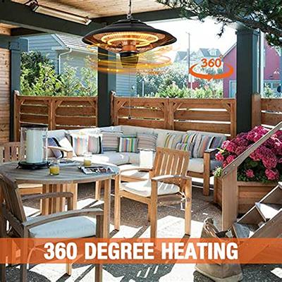 Greenhouse Heater with Digtal Thermostat, Outdoor Patio Heater for Grow  Tent, Overheat Protection, Fast Heating, Space Heater For Greenhouse