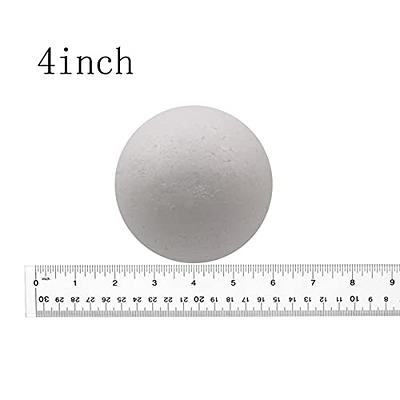 24 Pack 3 Inch Foam Balls for Crafts, Smooth Polystyrene Spheres for DIY  Decorations, Classroom Projects