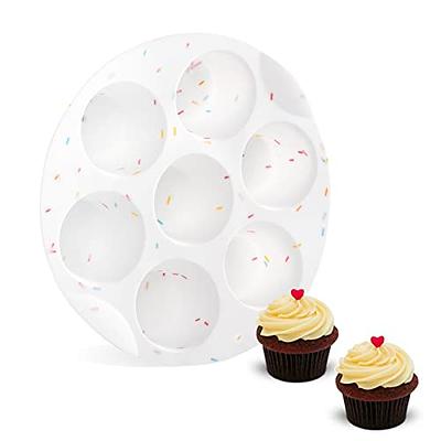 Zakarian by Dash 10 Silicone Muffin BakingInsert ,Cranberry