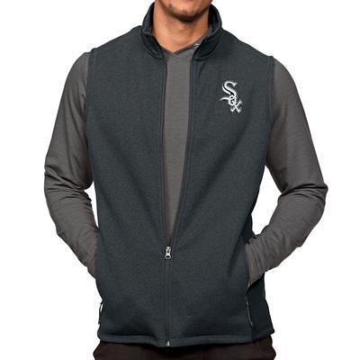 Houston Astros Antigua Fortune Half-Zip Sweater - Heathered Charcoal