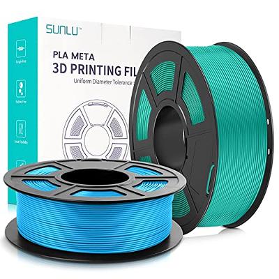 JAYO PLA+ Neatly Wound Filament 1.1 kg 2 Pack Black and White