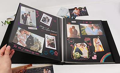 Senior Self Adhesive Stick Photo Album Magnetic Scrapbook DIY