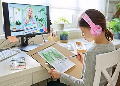 FLOKYU Kids Headphones Unicorn, Color Changing LED Light Wireless