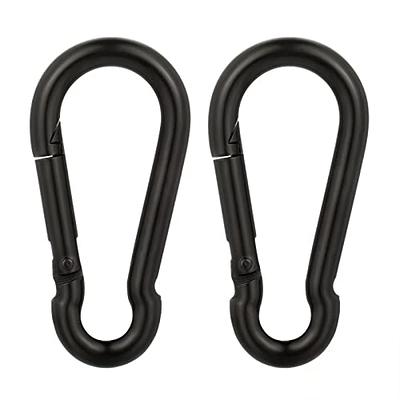  Benvo 2 Pcs Carabiner Clips Spring-Snap Hook M8 3.1