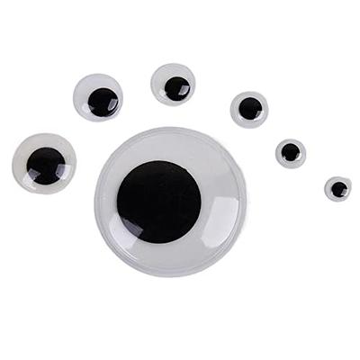 1000 Pcs Craft Eyes Self Adhesive Craft Stickers Wiggle Googly Eyes Comes  in Black and White and VariousSizes Google Eyes for Crafts DIY Crafts  Decoration (6/8/10/12mm) : : Toys & Games