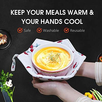 Hot Bowl, Cool Hands: Microwave Bowl with Lid and Handle