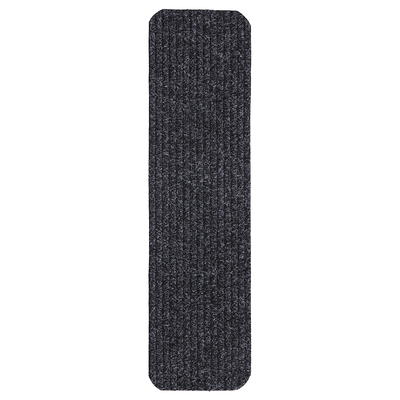 Ottomanson Easy Clean, Waterproof Non-Slip Indoor/Outdoor Rubber Doormat,  18 x 30, Charcoal 